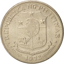 Coin, Philippines, Piso, 1972, AU(50-53), Copper-Nickel-Zinc, KM:203