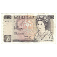 Billet, Grande-Bretagne, 10 Pounds, 1991-1992, KM:379f, TTB