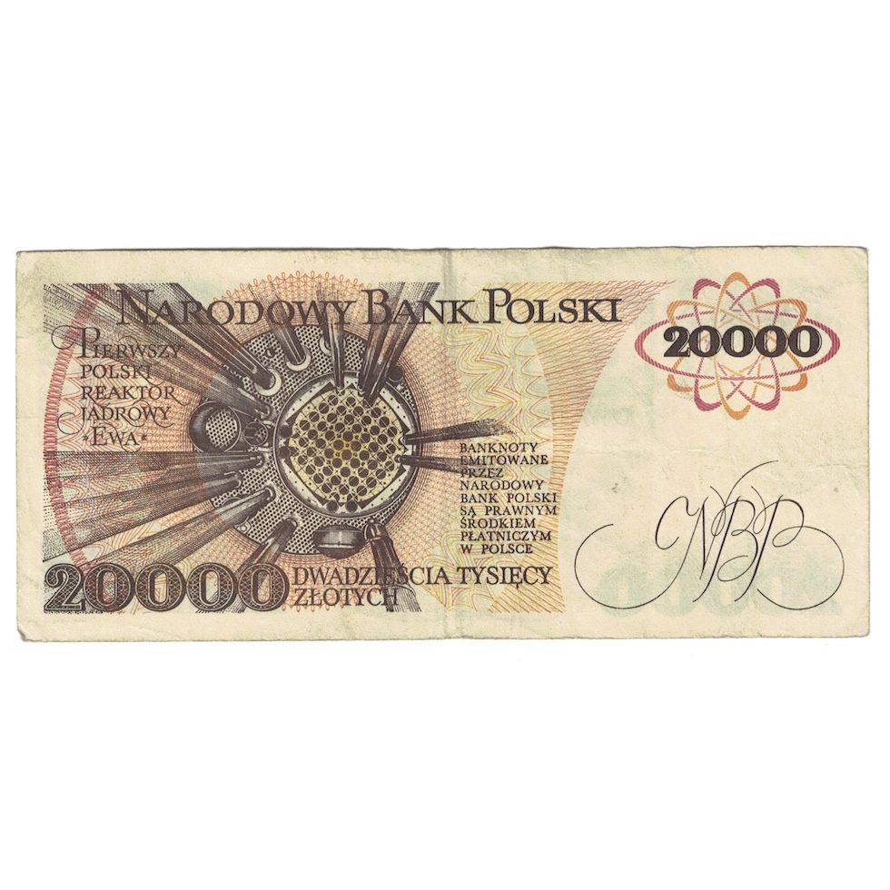 Banknote, Poland, 20,000 Zlotych, 1989, 1989-02-01, KM:152a, VF(30-35)