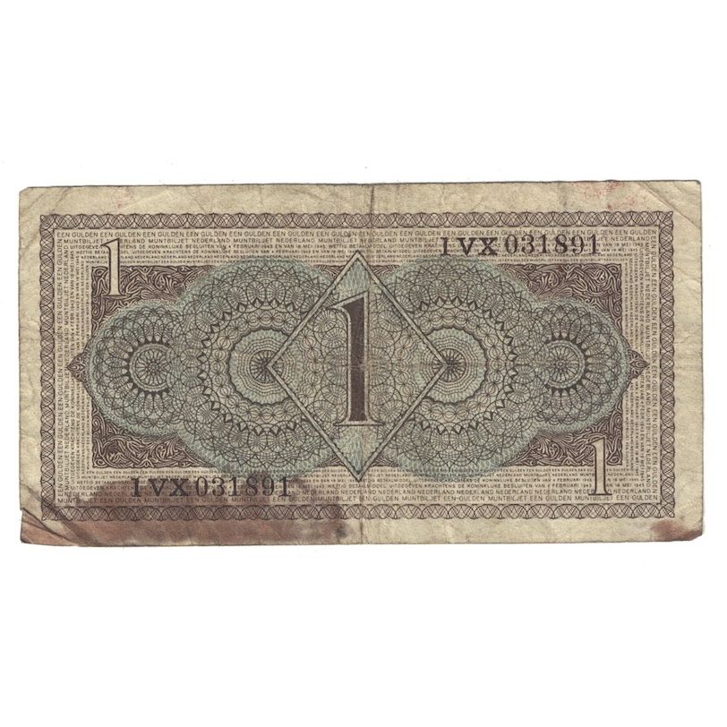Banknote, Netherlands, 1 Gulden, 1949, KM:72, F(12-15)
