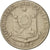 Moneta, Filipiny, 10 Sentimos, 1972, EF(40-45), Miedź-Nikiel, KM:198