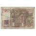 Francja, 100 Francs, Jeune Paysan, 1949, Y.307, F(12-15), Fayette:28.22, KM:128b