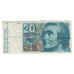 Banknot, Szwajcaria, 20 Franken, 1981, KM:55c, VF(30-35)