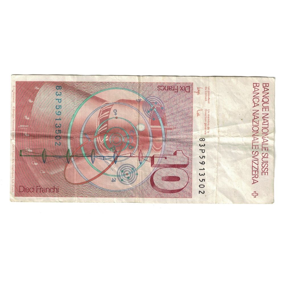 Billet, Suisse, 10 Franken, 1986, KM:53f, TTB