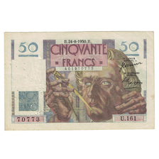 France, 50 Francs, Le Verrier, 1950, U.161, TB+, Fayette:20.16, KM:127b