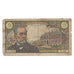 France, 5 Francs, Pasteur, 1966, T.17, B+, Fayette:F61.02, KM:146a