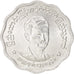 Coin, Myanmar, 5 Pyas, 1966, MS(64), Aluminum, KM:39