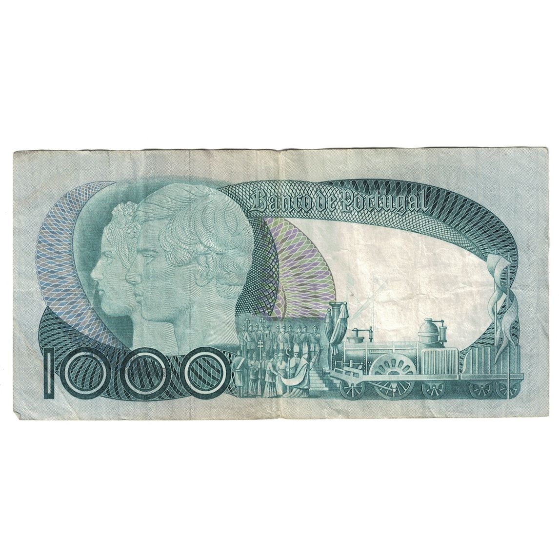 Biljet, Portugal, 1000 Escudos, 1981, 1981-12-03, KM:175c, TB+