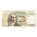 Banknote, Belgium, 1000 Francs, Undated (1980-96), KM:144a, AU(50-53)