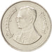 Thailand, Rama IX, 2 Baht, 1986, MS(60-62), Copper-Nickel Clad Copper, KM:180