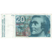 Banknote, Switzerland, 20 Franken, 1987, KM:55g, AU(50-53)