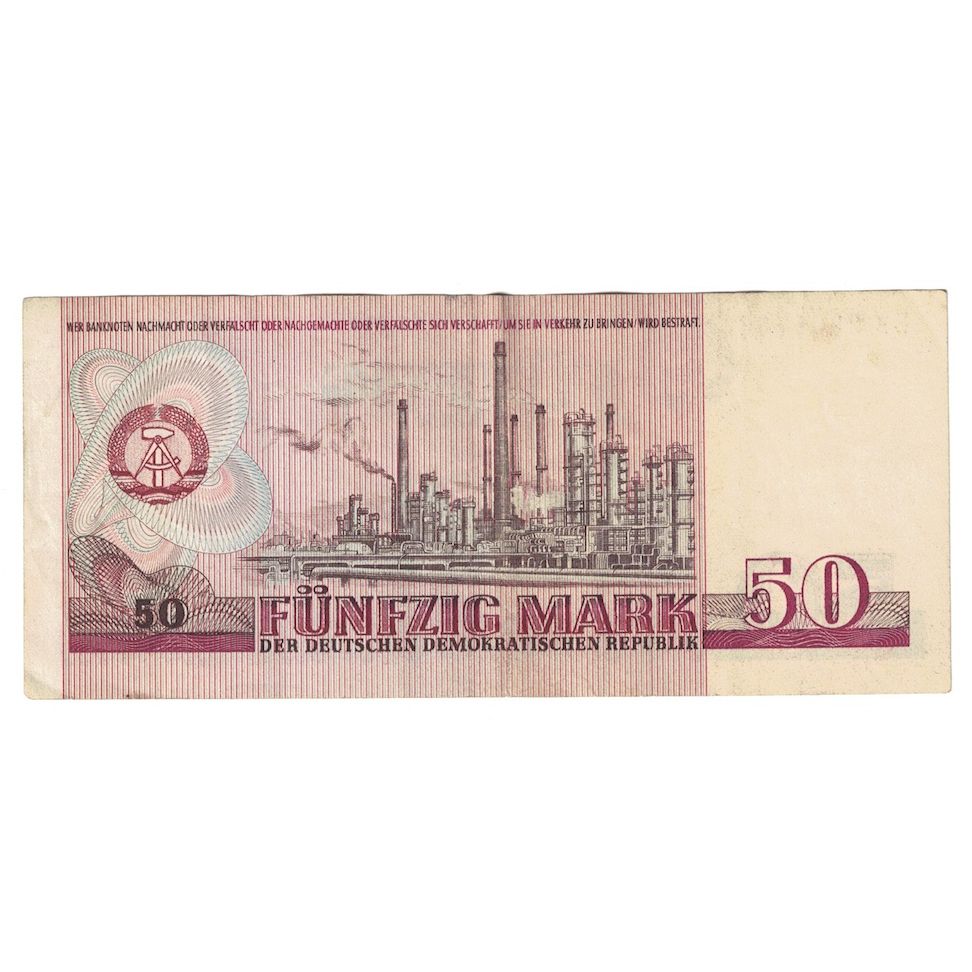 Banconote, Germania - Repubblica Democratica, 50 Mark, 1971, KM:30a, BB