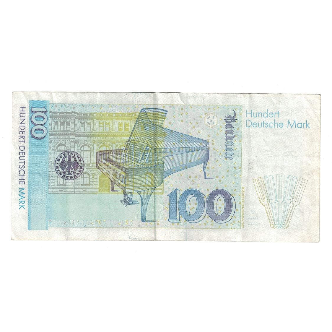 Banknote, GERMANY - FEDERAL REPUBLIC, 100 Deutsche Mark, 1996, 1996-01-02