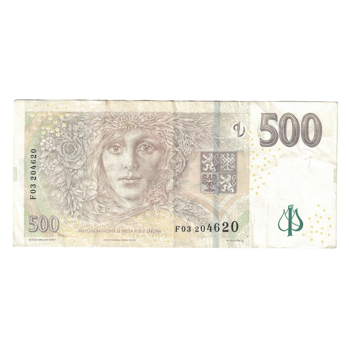 Banknote, Czech Republic, 500 Korun, 2009, KM:24, EF(40-45)