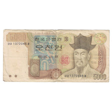 Banknote, South Korea, 5000 Won, Undated (1983), KM:48, VF(30-35)