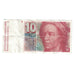 Banknote, Switzerland, 10 Franken, 1981, KM:53c, VF(30-35)