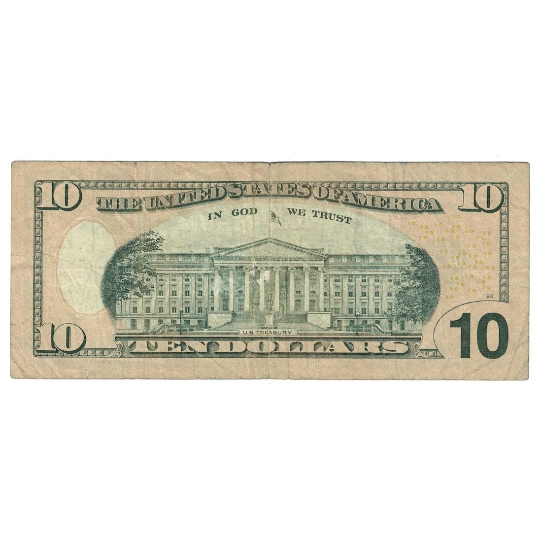Banknote, United States, Ten Dollars, 2004A, Boston, KM:4770, VF(20-25)