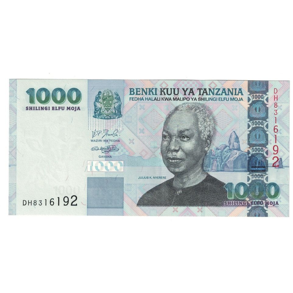 Banknote, Tanzania, 1000 Shilingi, Undated (2003), KM:36a, UNC(63)