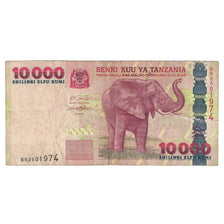 Banconote, Tanzania, 10,000 Shilingi, Undated (2003), KM:39, MB+