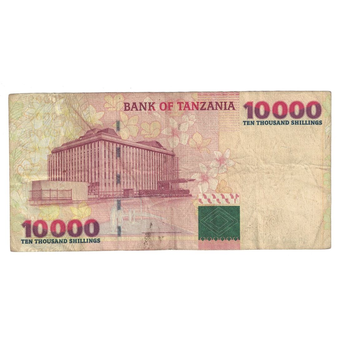 Billet, Tanzanie, 10,000 Shilingi, Undated (2003), KM:39, TB+