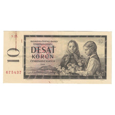 Banconote, Cecoslovacchia, 10 Korun, 1960, KM:88b, BB