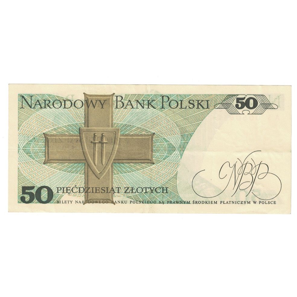 Banknote, Poland, 50 Zlotych, 1975, 1975-05-09, KM:142a, AU(55-58)