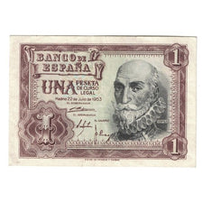 Banknot, Hiszpania, 1 Peseta, 1953, KM:144a, UNC(64)