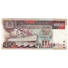 Banknote, Singapore, 100 Dollars, ND (1985-95), KM:23c, AU(50-53)