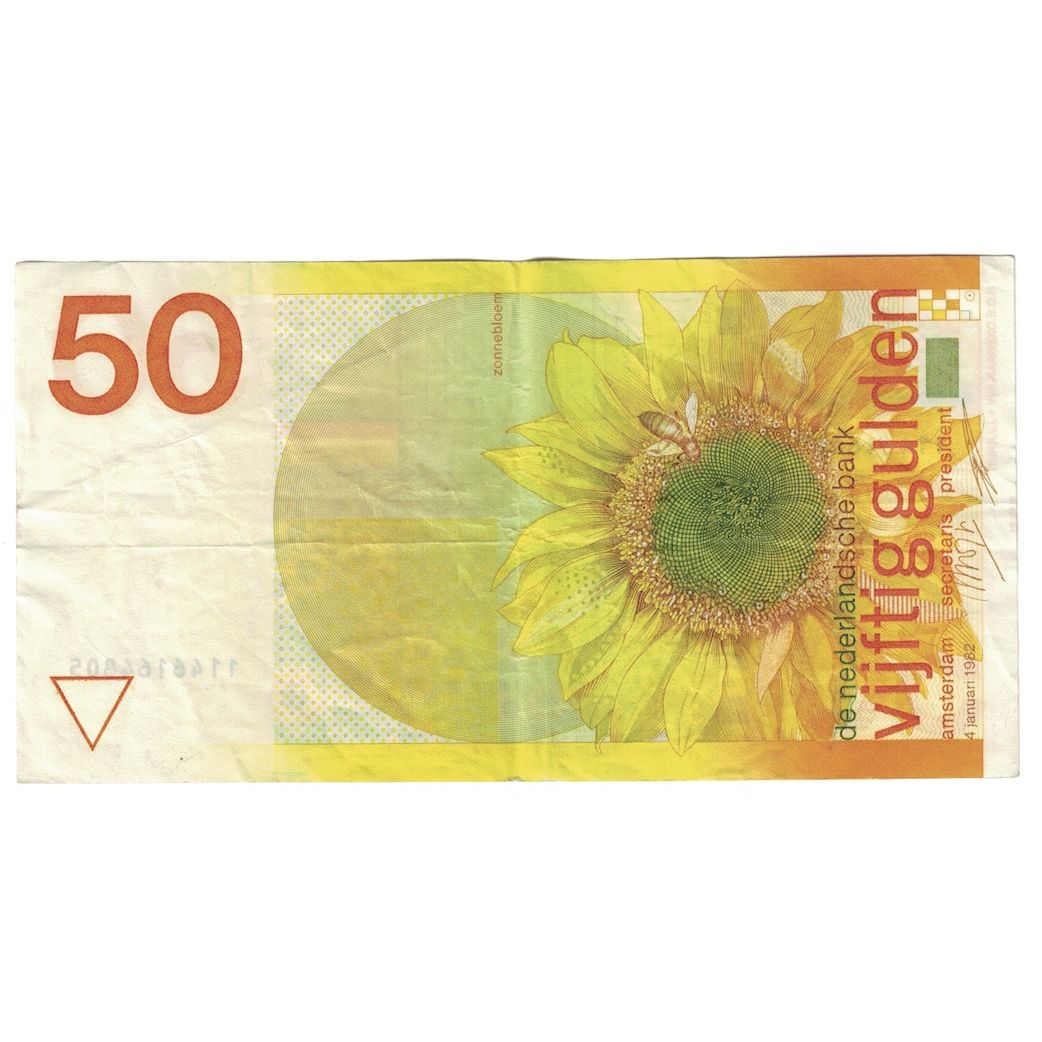 Banknote, Netherlands, 50 Gulden, 1982, 1982-01-04, KM:96, EF(40-45)