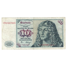 Banknote, GERMANY - FEDERAL REPUBLIC, 10 Deutsche Mark, 1980, 1980-01-02