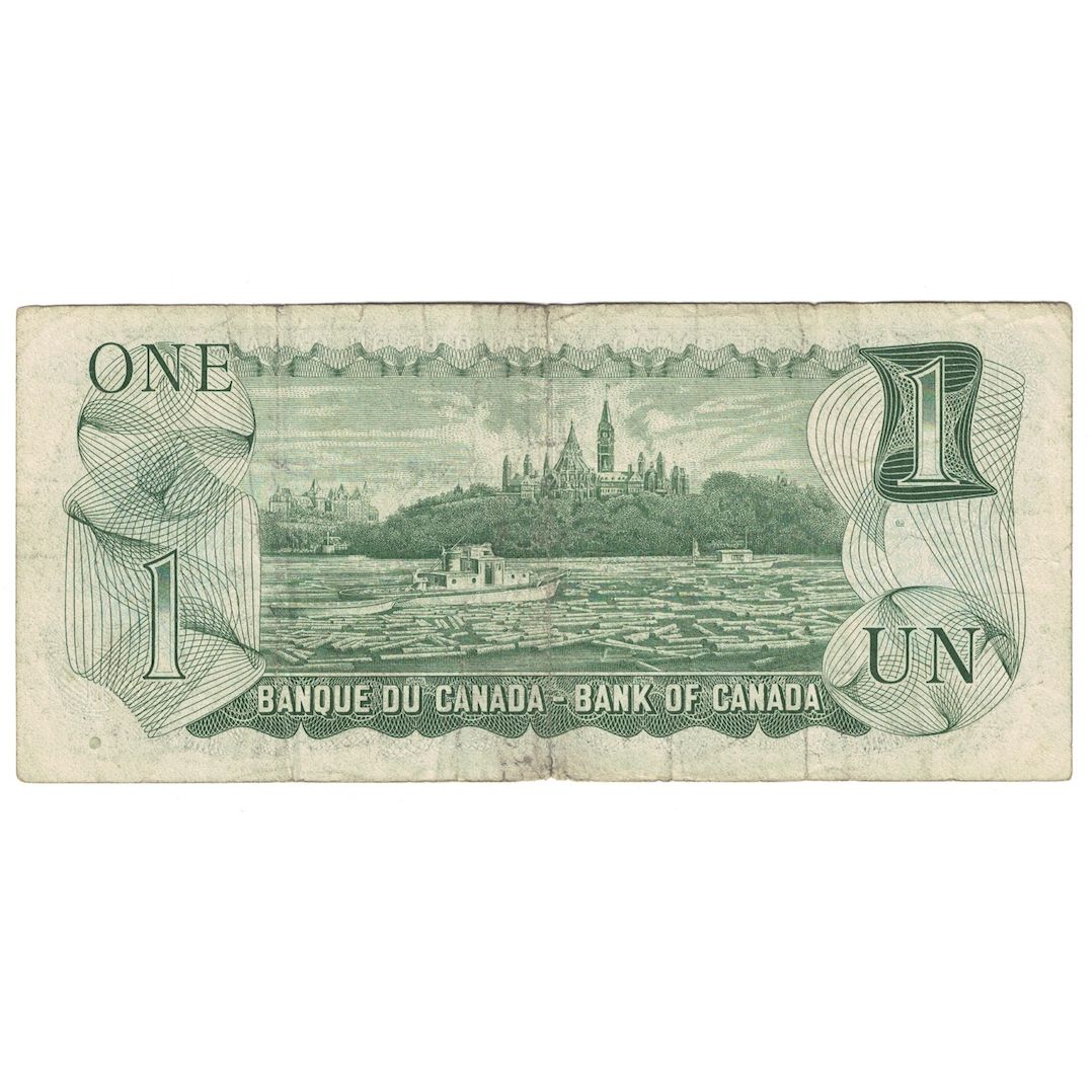 Banconote, Canada, 1 Dollar, 1973, KM:85a, B+