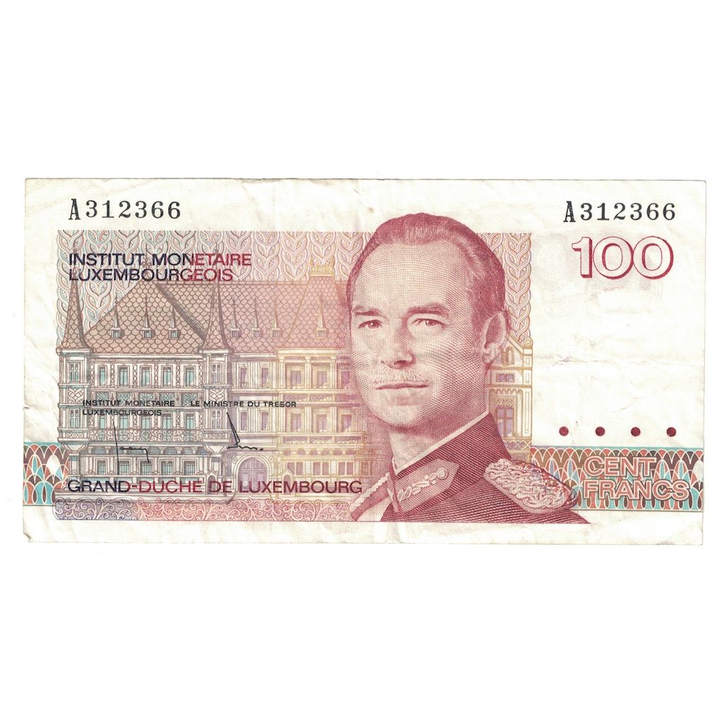 Banknote, Luxembourg, 10 Francs, 1967, 1967-03-20, KM:53a, VF(20-25)