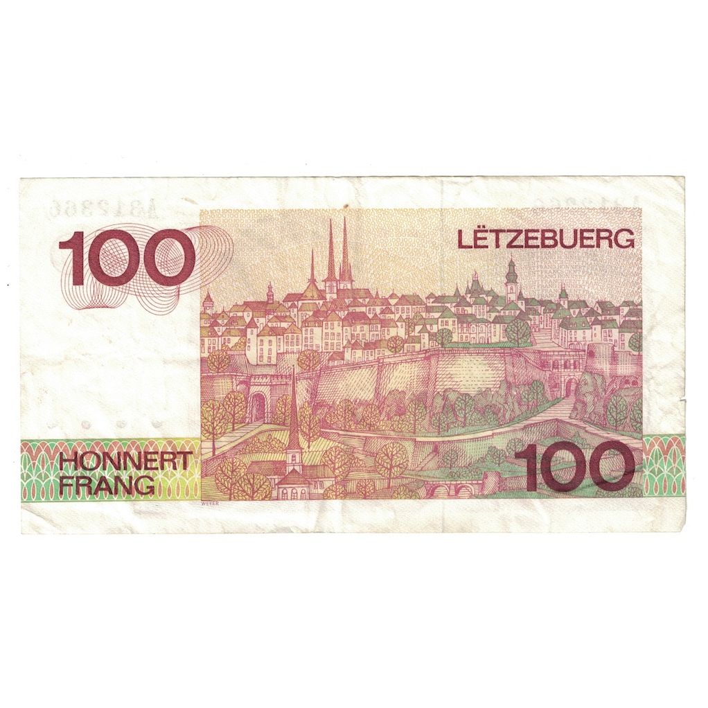 Banknote, Luxembourg, 10 Francs, 1967, 1967-03-20, KM:53a, VF(20-25)