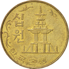 Coin, KOREA-SOUTH, 10 Won, 1979, AU(55-58), Brass, KM:6a