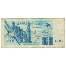 Billet, Algérie, 100 Dinars, 1981, KM:131a, B+
