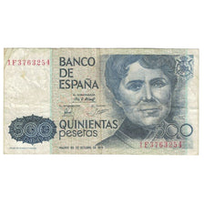 Banknote, Spain, 500 Pesetas, 1979, 1979-10-23, KM:157, VF(20-25)