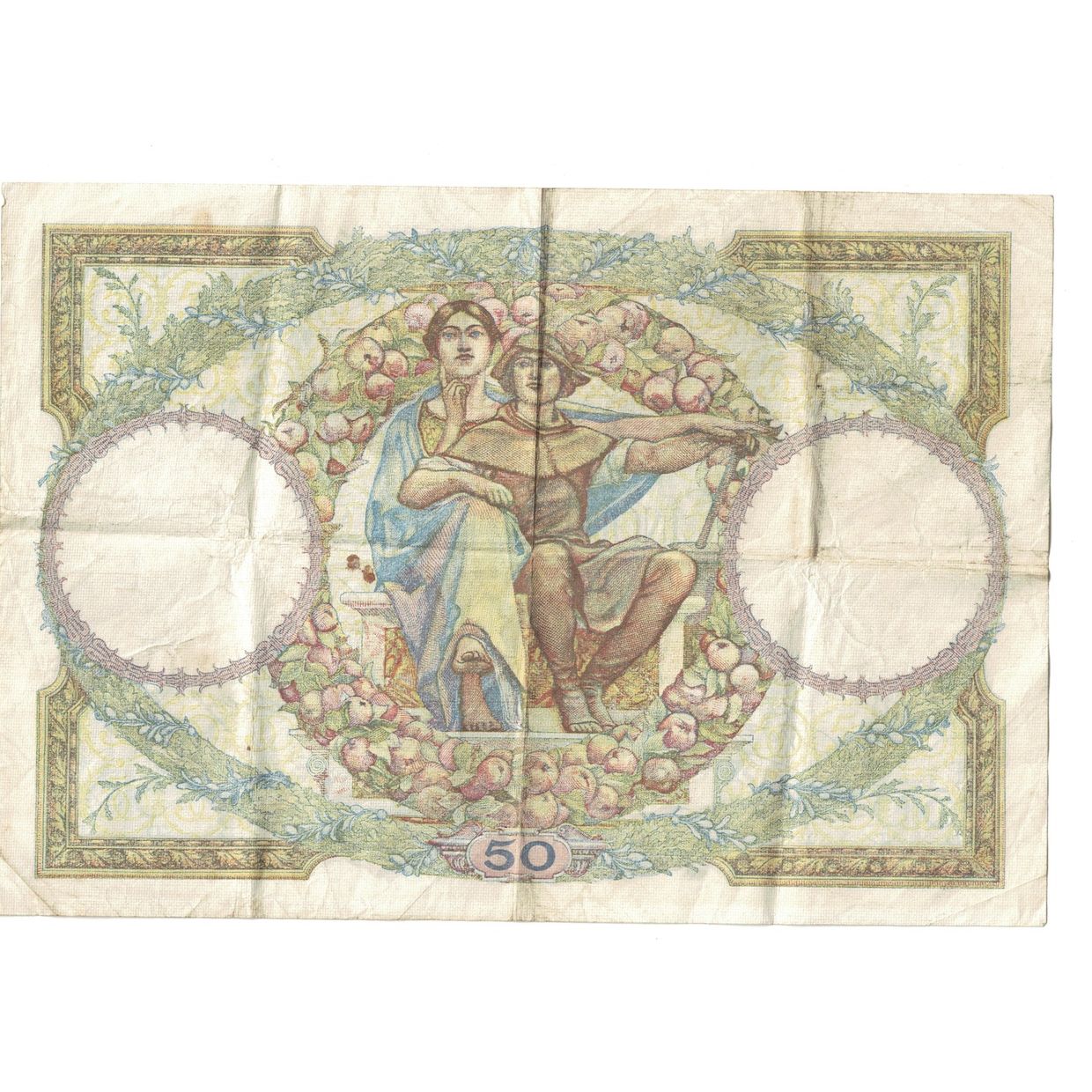 Frankrijk, 50 Francs, Luc Olivier Merson, 1934, A.15180, TB+, Fayette:16.5
