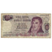 Billet, Argentine, 10 Pesos, Undated (1973-76), KM:295, B+
