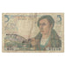 France, 5 Francs, Berger, 1943, W.24, B+, Fayette:5.1, KM:98a