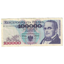 Billet, Pologne, 100,000 Zlotych, 1993, 1993-11-16, KM:160a, TB+
