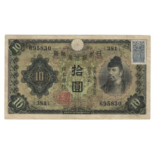 Banknote, Japan, 10 Yen, Undated (1946), KM:79a, VF(30-35)