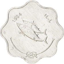 Coin, MALDIVE ISLANDS, 5 Laari, 1984, MS(63), Aluminum, KM:69