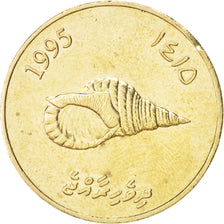 MALDIVE ISLANDS, 2 Rufiyaa, 1995, MS(63), Nickel-brass, KM:88