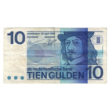 Banknote, Netherlands, 10 Gulden, 1968, 1968-04-25, KM:91b, VF(30-35)