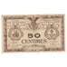 France, Saint-Brieuc, 50 Centimes, Chambre de Commerce, UNC(63), Pirot:111-1