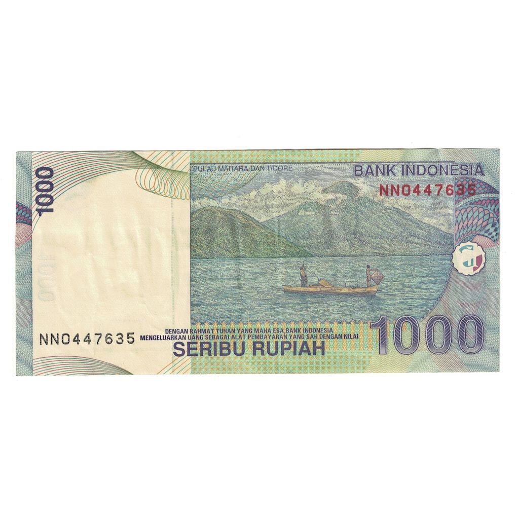 Banconote, Indonesia, 1000 Rupiah, 2000, KM:141a, SPL