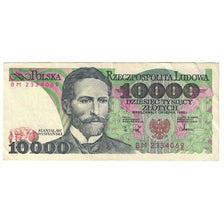 Banknote, Poland, 10,000 Zlotych, 1988, 1988-12-01, KM:151b, AU(55-58)