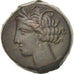 Zeugitane, Shekel, Carthage, AU(50-53), Bronze, SNG Cop:151
