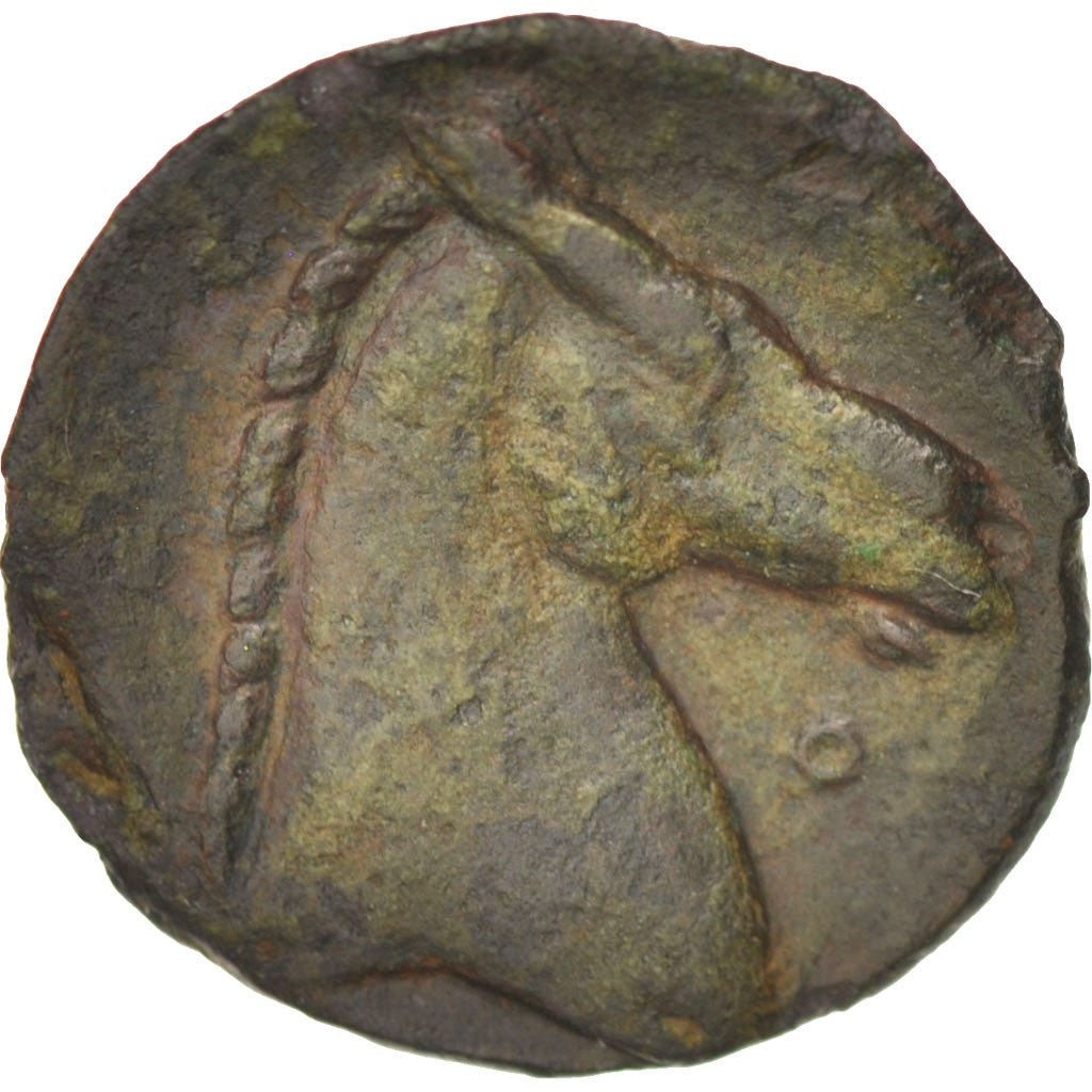 Zeugitane, Shekel, Carthage, AU(50-53), Bronze, SNG Cop:151