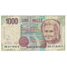 Banknot, Włochy, 1000 Lire, D.1990, KM:114a, VF(20-25)